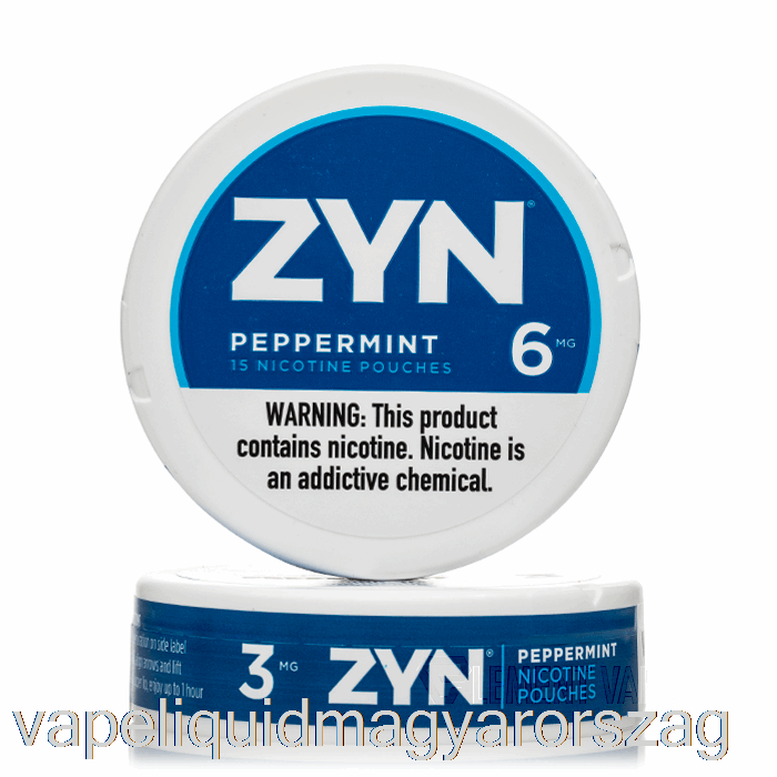 Zyn Nikotin Tasakok - Borsmenta 6 Mg (5 Csomag) Vape E Cigi